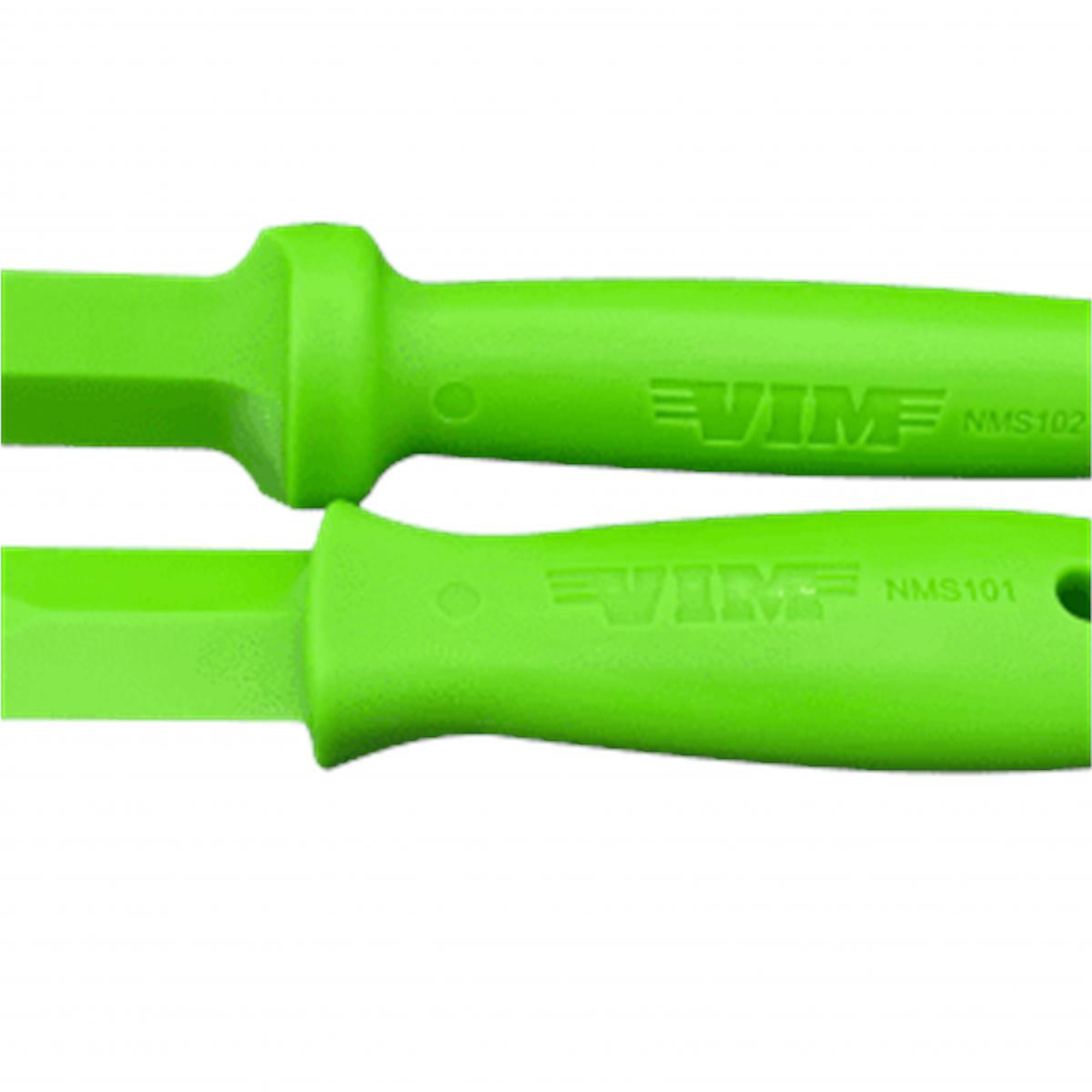 VIM Tools Non-Marring Scraper Set — 2-Piece, 6in. & 8in., Impact-Resistant Nylon, Ergonomic Handle, Model# VIMNMS100